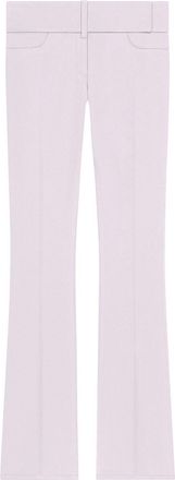 Courrèges belted bootcut trousers - Pink