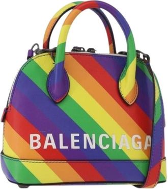 Balenciaga Pre-owned Vintage Handbag - Dames - Vintage Handtas - Veelkleurig - ONE Size - Leer - Vintage