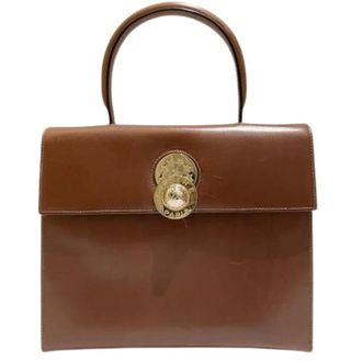 Celine Pre-owned Handbags, female, Brown, Size: ONE SIZE Pre-owned Star Ball Leather Handbag