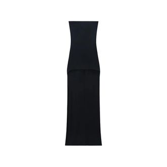 Alexander Wang Strapless High-low Asymmetric Dress