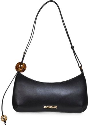 Jacquemus Le Bisou Perle leren schoudertas