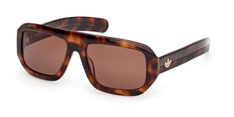 adidas OR0131 52E Mens Sunglasses Tortoiseshell Size 58