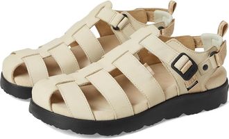 Merrell Fleur Fisherman Womens Sandals Poplar/Latte : 10 M, Leather