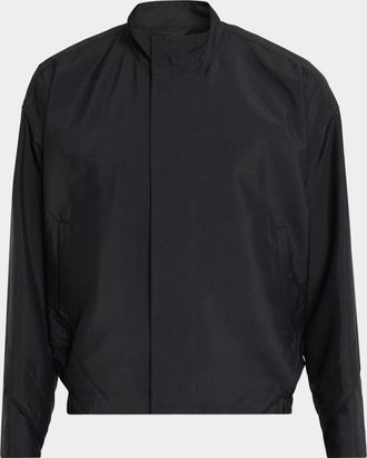 Issey Miyake Men & apos;s Fluent Stand Collar Jacket