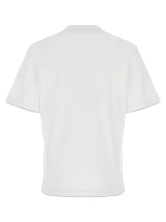 Brunello Cucinelli Cotton Crewneck T-Shirt - White