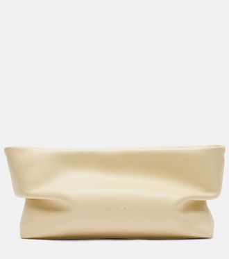 Aesther Ekme Nina Medium leather clutch