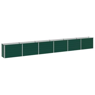 vidaXL Cama De Jard&iacute;n Elevada Verde 480 X 40 X 55 Cm Vidaxl