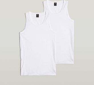 G-Star Base Tanktop Set Van 2 - Wit - Heren