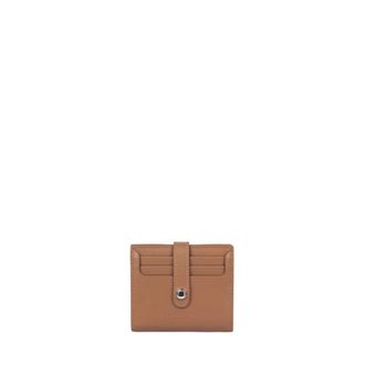 Lancaster Paris PM Kaarthouder - Dames - Accessoires - Bruin - Maat: ONE Size Leer