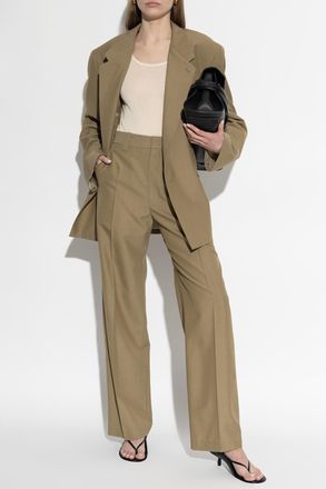 Christophe Lemaire Double-breasted Blazer, Womens, Brown