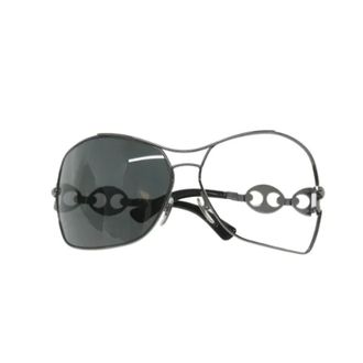 Gucci Pre-owned Metal sunglasses - Dames - Pre-owned - Zwart - Maat: ONE Size