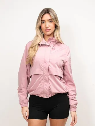 JACK1T Atlas Lightweight Windbreaker Jacket in Dusty Pink at Nordstrom, Size X-Large