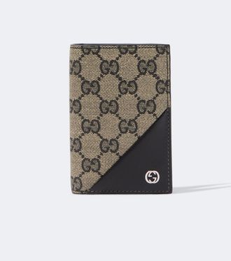 Gucci Portafoglio Interlocking G in canvas GG