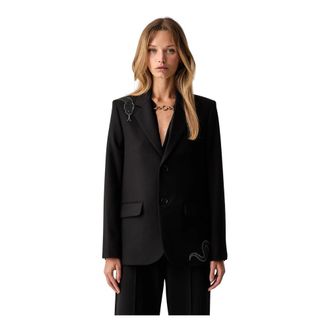 Zadig&Voltaire Dames, Jassen, Zwart, Maat: M Viscose