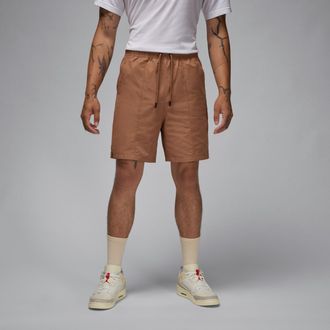 Nike Jordan Mens Jordan Essentials Woven Shorts in Brown | FN4549-223