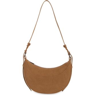 BCBGeneration Convertible Crescent Shoulder Bag in Caramel at Nordstrom Rack