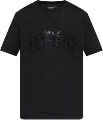 Balmain Hombre, Camisetas, Negro, Talla: XL