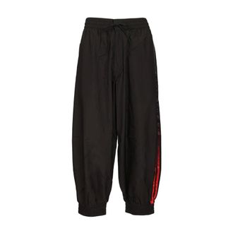 Yohji Yamamoto Heren, Broeken, Zwart, Maat: S