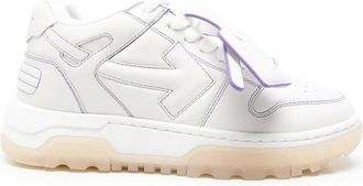 Off-white Schoenen, Heren, Wit, 40 EU, Leer, Out Of Office Sneakers