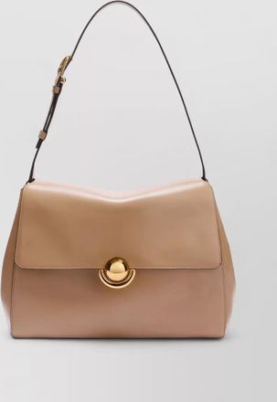 Furla domus medium shoulder bag gold hardware strap