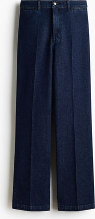 H&M Straight High Jeans - Blue