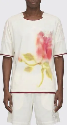 adidas Originals T-shirt Wales Bonner x Adidas Originals in poliestere riciclato con stampa floreale