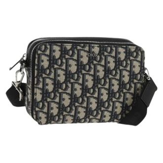 Dior Pre-owned Vintage Schoudertas - Dames - Pre-owned - Blauw - Maat: ONE Size