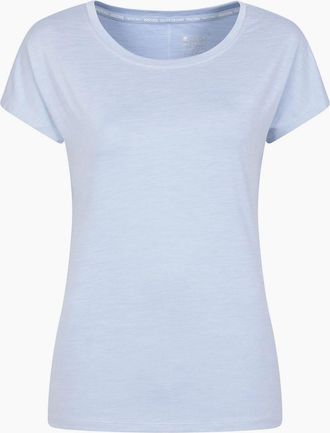 Mountain Warehouse Womens Mountain Warehouse Womens/Ladies Panna II UV Protection Loose T-Shirt - Blue - Size: 14