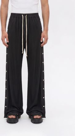 Rick Owens Rick Owens DRKSHDW Pantaloni jogging Wide Pusher a gamba larga con coulisse