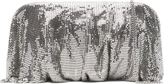Benedetta Bruzziches Clutch La Grande Venus con catena - Argento