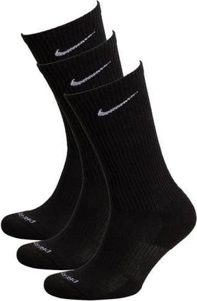 Nike sportsokken Everday Plus Cushioned- set van 3 zwart