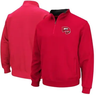 Colosseum Mens Colosseum Red Western Kentucky Hilltoppers Tortugas Quarter-Zip Sweatshirt at Nordstrom, Size Small