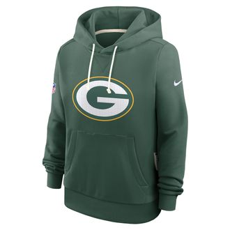 Nike Green Bay Packers Sideline Nike Womens Dri-FIT NFL Pullover Hoodie in Green | 03C33EE7T-A0M