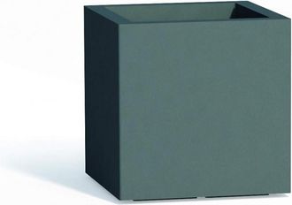 Monacis Vaso Cube Antracita En Pol&iacute;mero Monacis - Cm 40x40x40 H