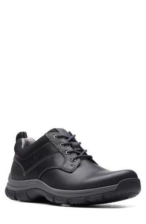 Clarks Walpath Waterproof Low Boot in Black Leather at Nordstrom Rack, Size 12