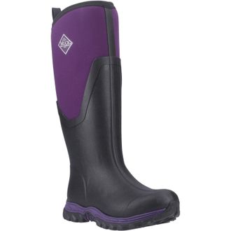 The Original Muck Boot Company Muck Boots Arctic Sport II Lange Rubber Dames Zwart/Acai Winter Kniehoge Boots