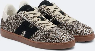 Hogan H647 printed calf hair sneakers