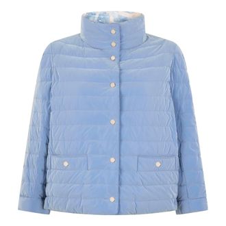 Moorer Winter Jackets, female, Blue, Size: 2XS Cindy Padded Jacket