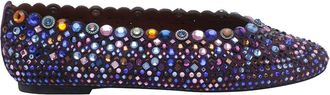 Kurt Geiger Jewel Perforated Ballets Flat