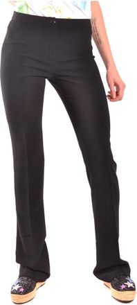 Moschino Slim-Fit Broek voor Vrouwen - Dames - Slim Fit Broeken - Zwart - L - Broeken