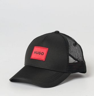 HUGO BOSS Cappello in cotone e nylon a rete