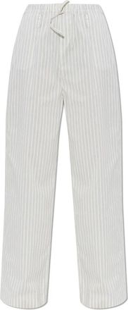 Iro Lia Broeken - Dames - Wijde Broeken - Beige - L - Katoen - Broeken