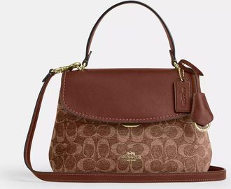 Coach Emory Top Handle Bag In Signature Chenille