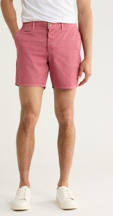 Johnnie-O Nassau Chino Shorts in Washed Red at Nordstrom, Size 34