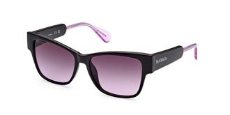 Max & Co. MO0054 05Z Womens Sunglasses Black Size 55