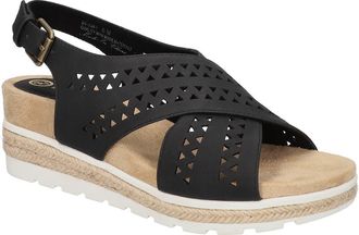 Bella Vita Cosette Slingback Espadrille Sandal in Black at Nordstrom Rack, Size 10