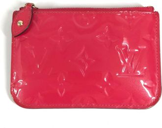 Louis Vuitton Monogram Vernis Pink Monogram Vernis Coin Purse/Coin Case (Pre-Owned)