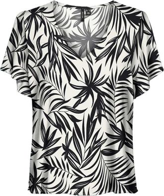 Vero Moda Blouses, female, Black, Size: XS V-neck Casual Shirt