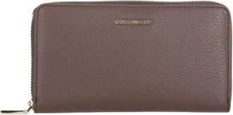 Coccinelle Cartera grande con cremallera Metallic Soft - Accessories - Mujer - Rojo - ONE SIZE