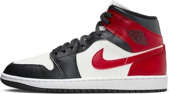 Nike Jordan (WMNS) Air Jordan 1 Mid Black Toe BQ6472-160